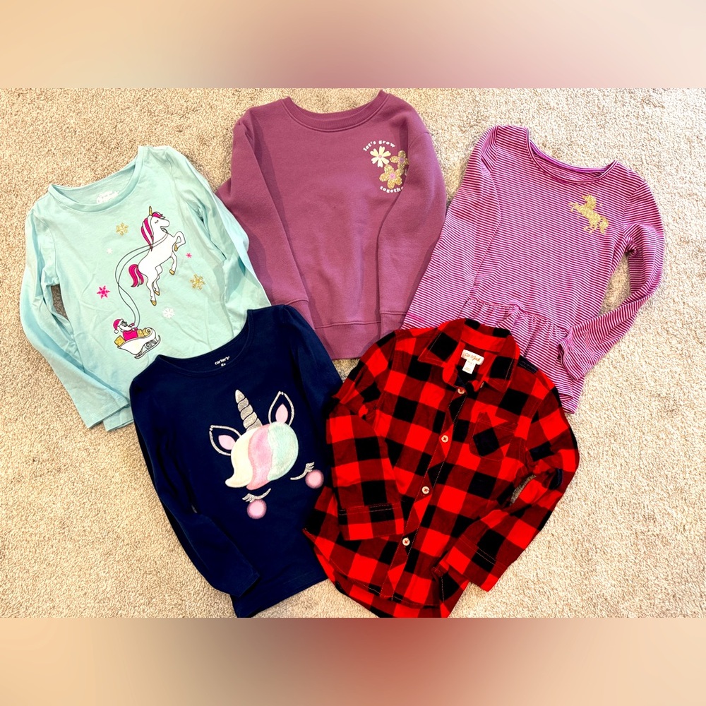 Girls long sleeve lot